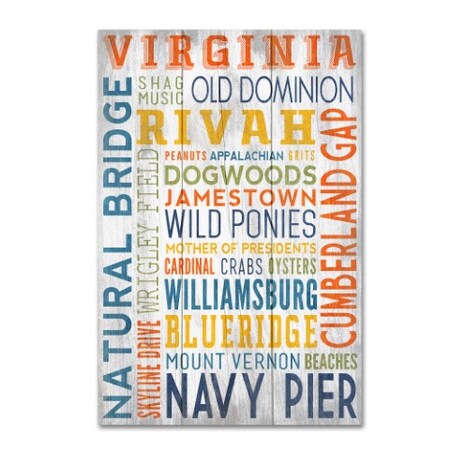 Trademark Fine Art Lantern Press 'Travel 104' Canvas Art, 12x19 ALI09890-C1219GG
